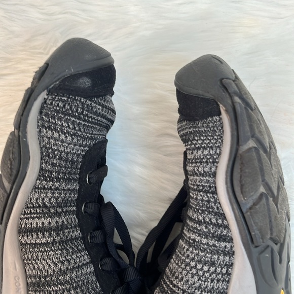 KEEN Women's Hush Knit Sneakers Lace Black Gray Shoes Women Size 8 - Picture 9 of 11